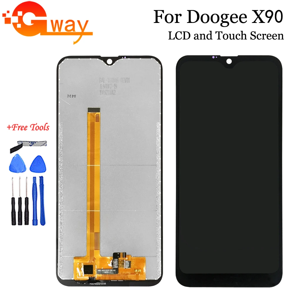 

100% Tested For 6.1" Doogee X90 LCD Display and Touch Screen Digitizer Assembly Replacement For Doogee X90 Tools