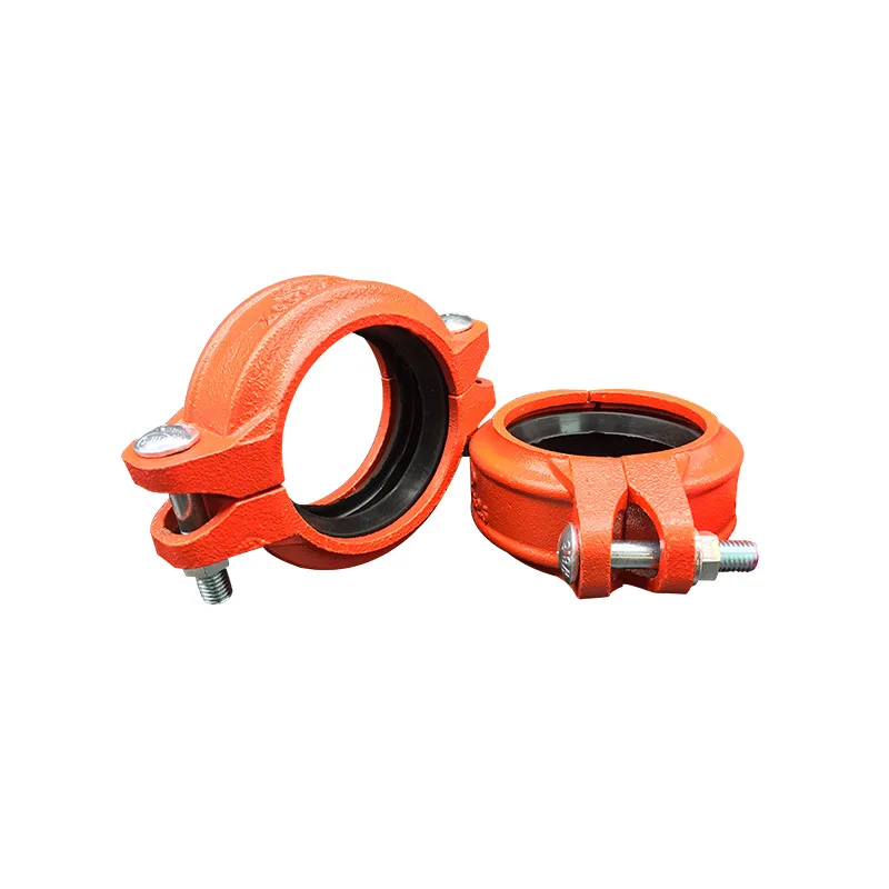 

Firefighting Clamp Groove Hoop Groove Clamp Rigidity Clamp Firefighting Work Site 114 Hoop Pipeline Connection