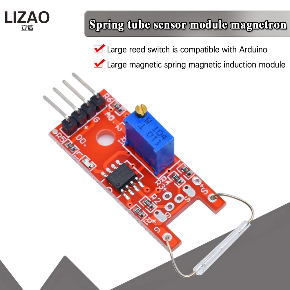 Ky-025 Reed Modulo Sensore Magnetron Modulo Reed Interruttore Magswitch Per Arduino