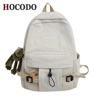 

HOCODO 2020 New Backpack Women Casual Style Students Schoolbag Waterproof Nylon Unisex Backpack Men Female Shoulder Travel Bag