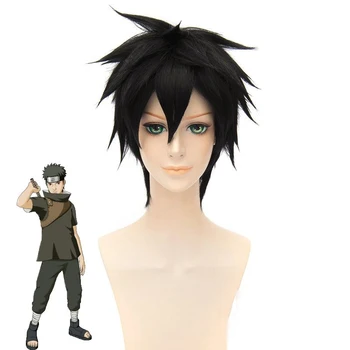 

Anime Naruto Shisui Uchiha Cosplay Wig Short Black Heat Resistant Synthetic Hair Party Costume Wigs + Wig Cap