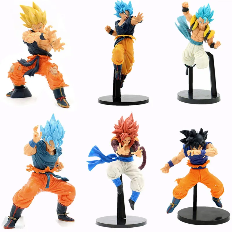 7 24 см Dragon Ball Z Сон Гоку гогета статуя персонажа модель экшн игрушки Супер Saiya Goku