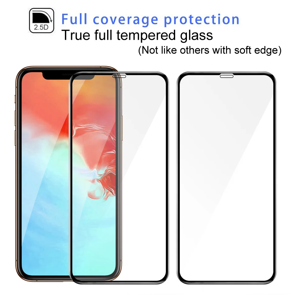 Защитная пленка для экрана против царапин водонепроницаемая iPhone 6 7 8 Plus xr Xs Max в