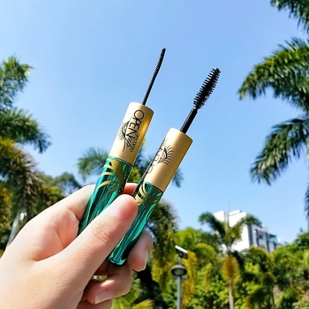 

Peacock Double-Head Mascara Lengthen Encrypted Curl Waterproof Does Not Smudge Large and Small Brush Heads Long Lasting Eyelashe