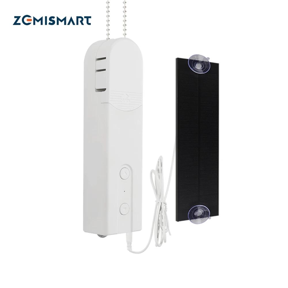 Zemismart Tuya Zigbee Roller Shade Driver Smart Motorized Chain Roller