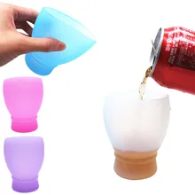 Складная силиконовая чашка Складная пивная чашка для вина чашка для пикника снаряжение для путешествий