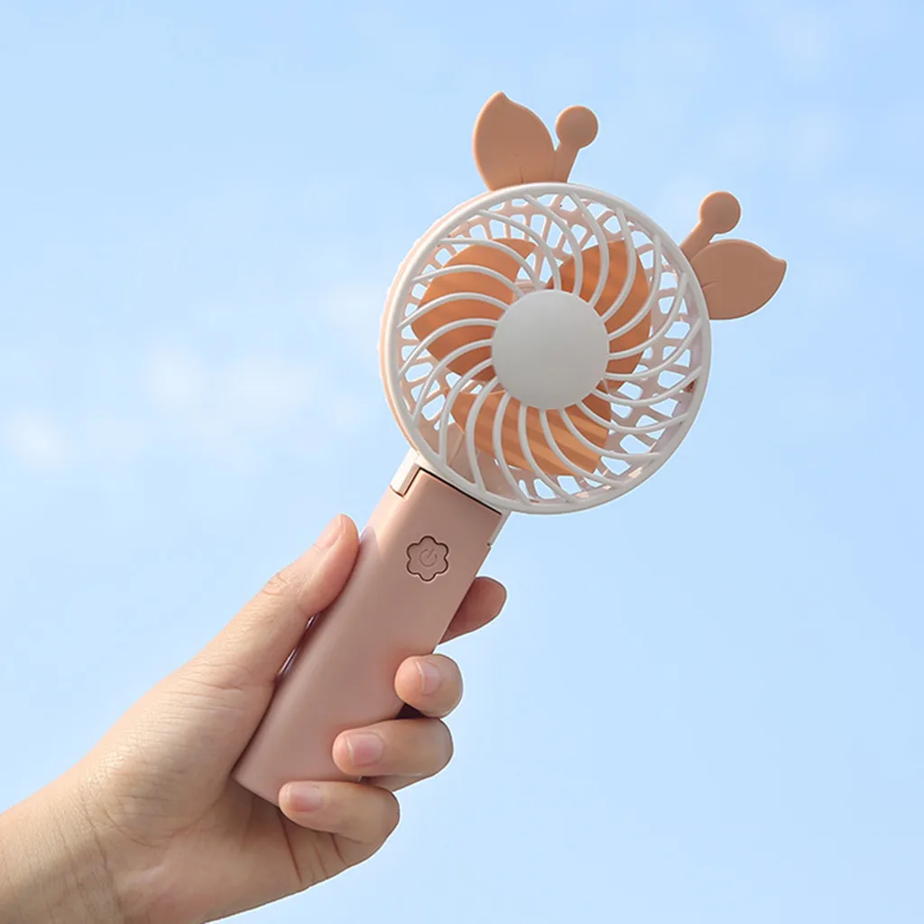Mini Handheld Fan,GUSGU Portable Personal Fan with Removable Aroma Diffuser Features Oscillating USB Rechargeable Battery Operated Mini Fan for Travel//Workout//Offices//Sleep 5 Speed Adjustable