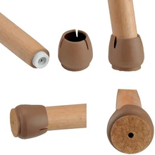 

16Pcs Opening Floor Silicone Chair Protection Leg Caps Furniture Caps Table Protector Table Chair Leg Feet Covers Protectors