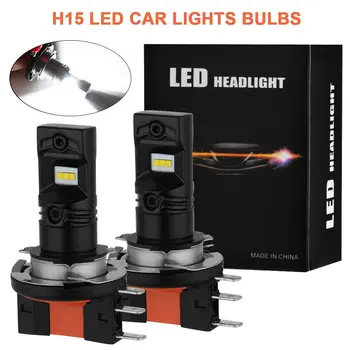 

High Beam Headlight Bulb DRL CSP LED chips LD2261 H15 Canbus 10-30V DC
