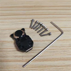 Couvercle d'essieu avant/arrière noir pour modèle de voiture Axial SCX24 90081, placage de cuivre pur, pièces de mise à niveau 