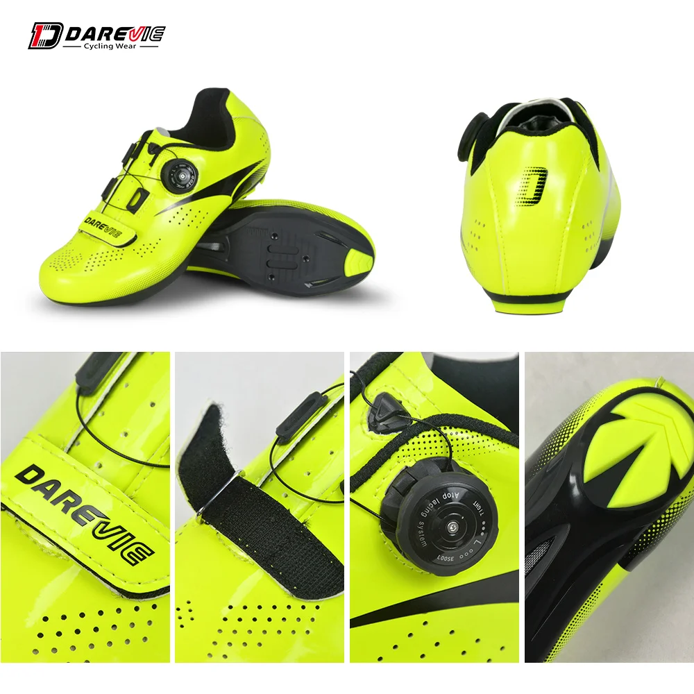 Cycling Shoes Road MTB Cycling Shoes Pro Light Pro Breathable Bike Sneakers Bicycle Shoes Race SPD Lock Shoes Men Women EU Size