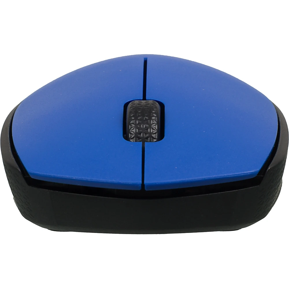 Мышь LOGITECH M171, беспроводная, USB, синий и черный