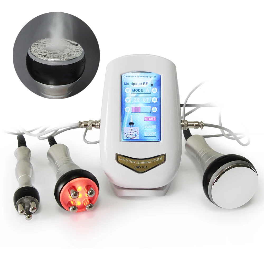 US $100.41 AOKO RF Beauty Device 40KHZ Cavitation Ultrasonic Body Slimming Shaping Machine Facial Body Massager