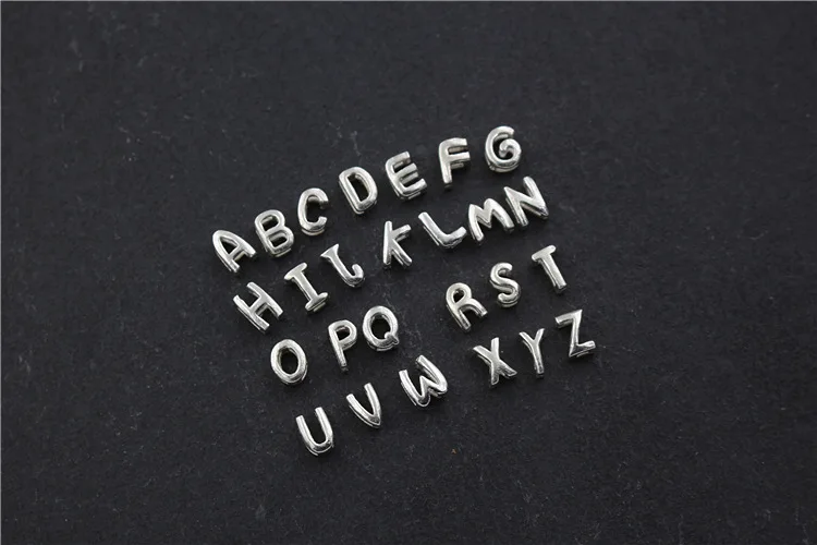 925 пробы Серебряное маленькое изящное Оригинальное персонализированное A-Z ожерелье с буквами подвески для женщин DIY ювелирные аксессуары подарок S-P363