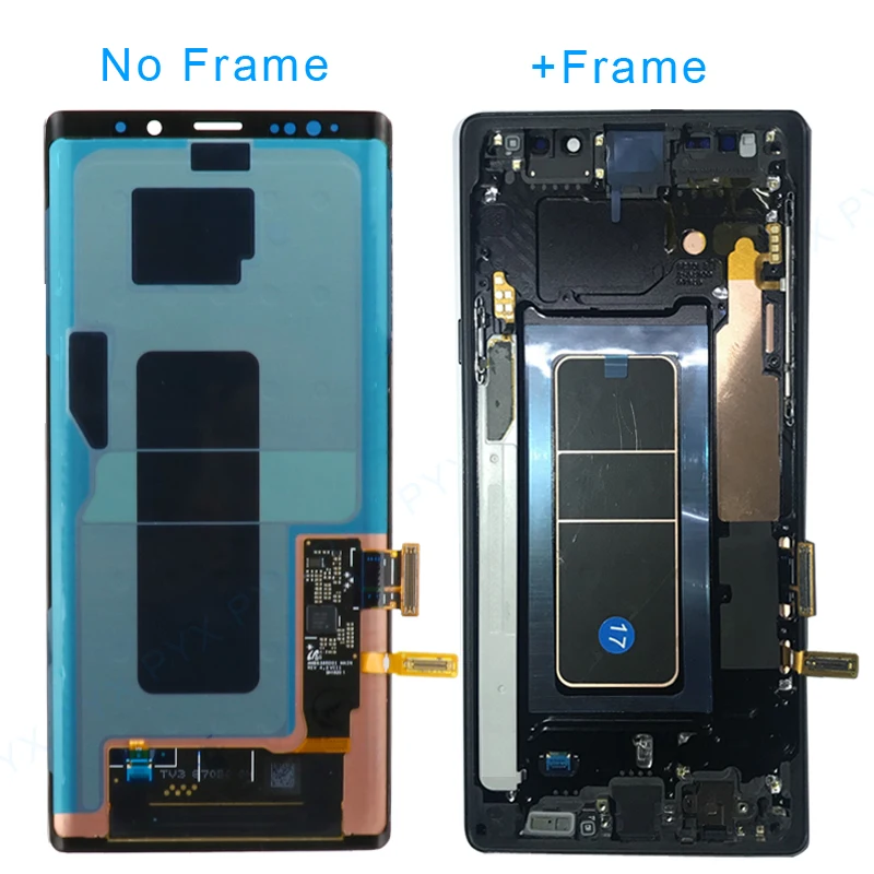 Тест для samsung Galaxy Note 9 ЖК-дисплей сенсорный экран дигитайзер в сборе note N960 lcd N960F N960D