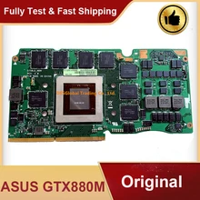 Видеокарта GTX 880M GTX880M N15E-GX-A2 DDR5 4GB VGA REV: 2,0 для ASUS G750J G750JZ G750JS G750JH G750JW полностью протестирована