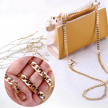 

Crossbody Bag Straps for Small Handbags Ultralight Aluminum Metal Purse Chains Bag Strap Replacement Purse Chain Shoulder