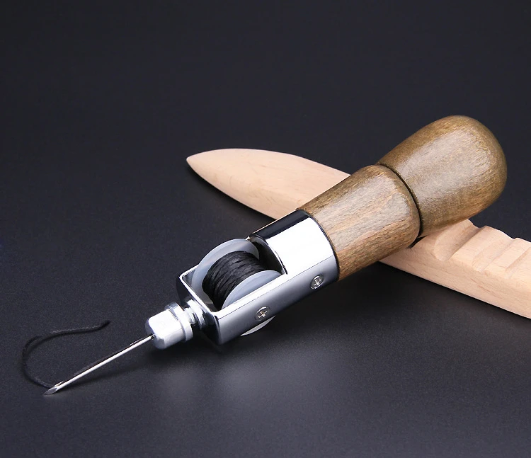 Strumento Per Cucire In Pelle Fai-Da-Te Filo Cerato In Pelle Per Macchina Da Cucire A Mano Bordo Artigianale In Pelle Cuciture Strisce Per Cintura Str