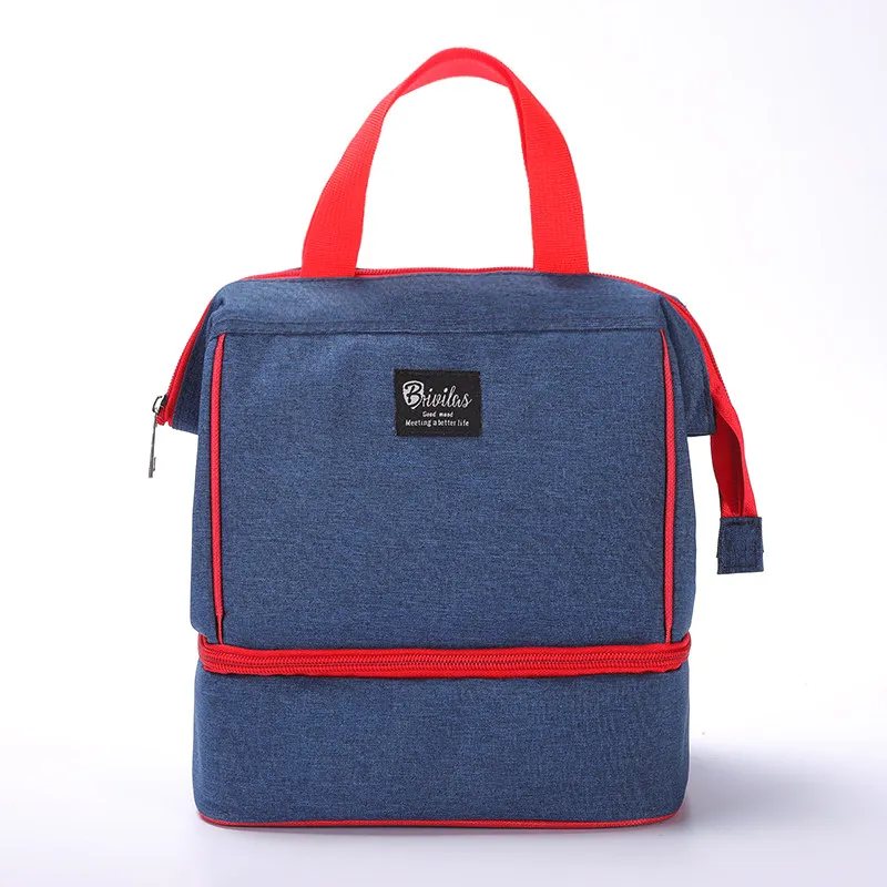 

Portable Lunch Bag Women Food Thermal Pouch Travel Picnic Drink Fruit Fresh Keeping Handbag School Child Insulation Pack Supplie