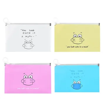 

8pcs mask cover green box masks Cute box to store masks box masks save delicate saves mask practical storage box face mask#2