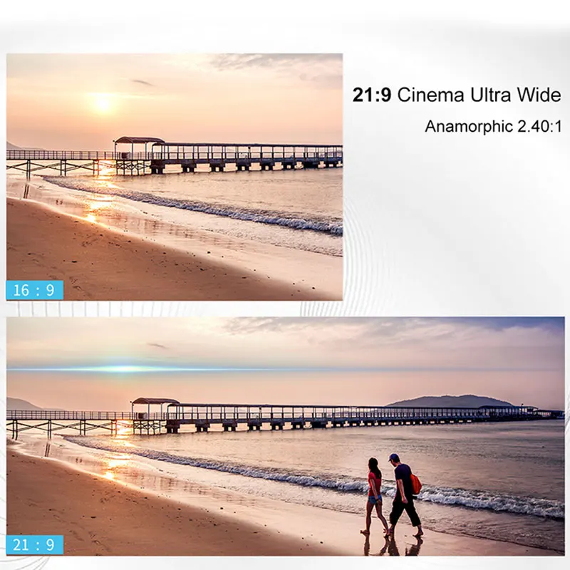  Ulanzi 1.33XT Wide Screen Movie Anamorphic Lens Universal Phone Len With 52mm Filter Adapter For Ip