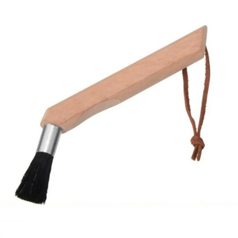 

Coffee Grinder Powder Cleaning Brush Crank Beech Coffee Brush For Coffee Machine Coffeeware