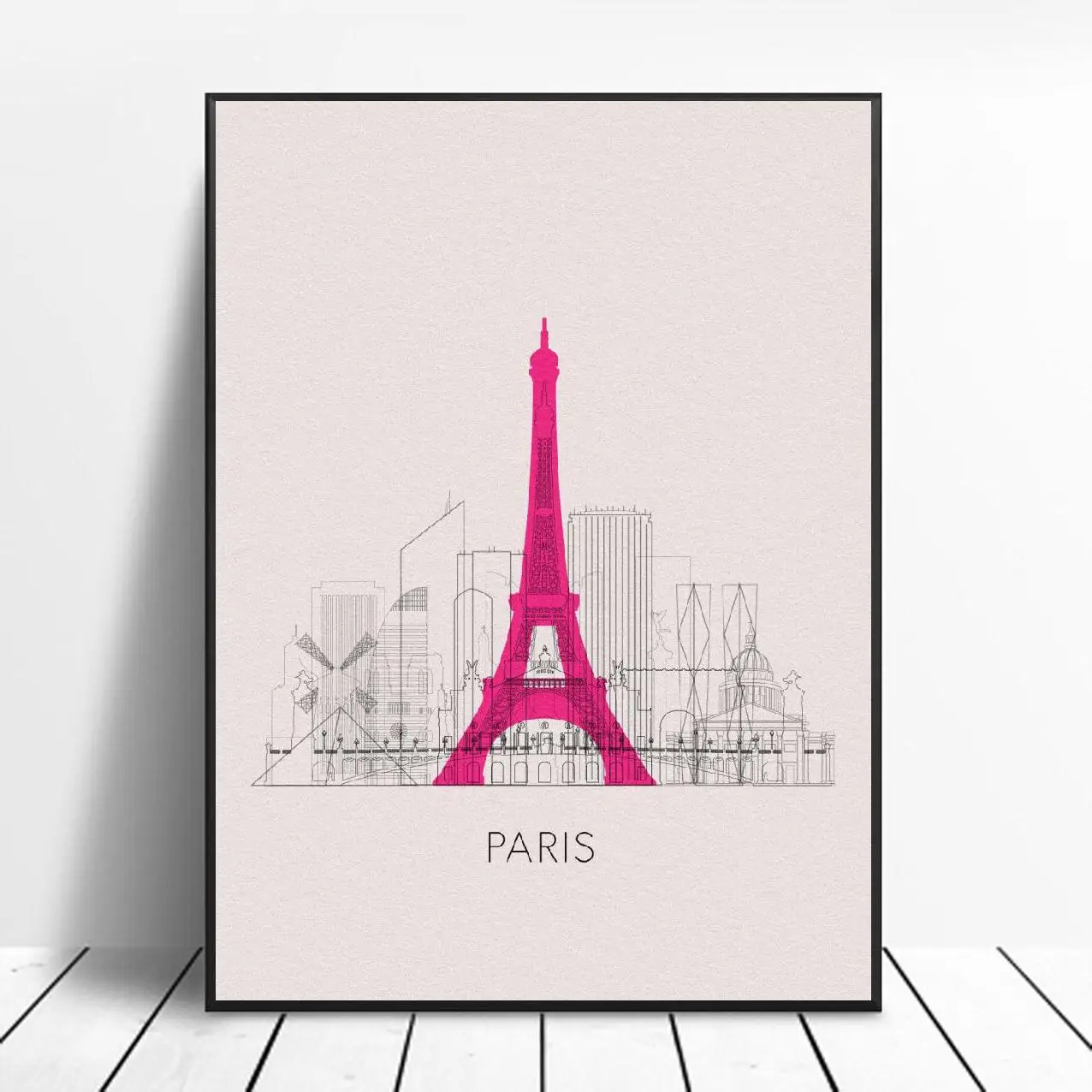 Abstract City Posters Canvas Painting Art Print Poster Picture Wall Modern Minimalist Bedroom Living Room Decoration | Дом и сад