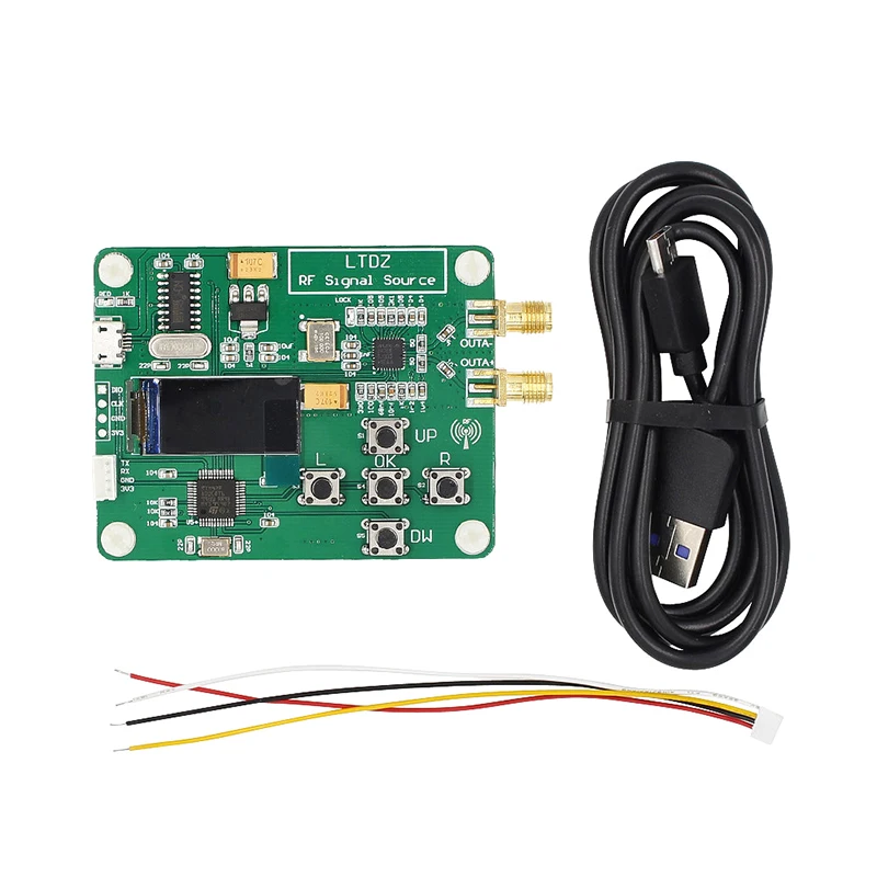 LTDZ MAX2870 STM32 23 5 6000 МГц модуль источника сигнала USB в питание частота и режимы