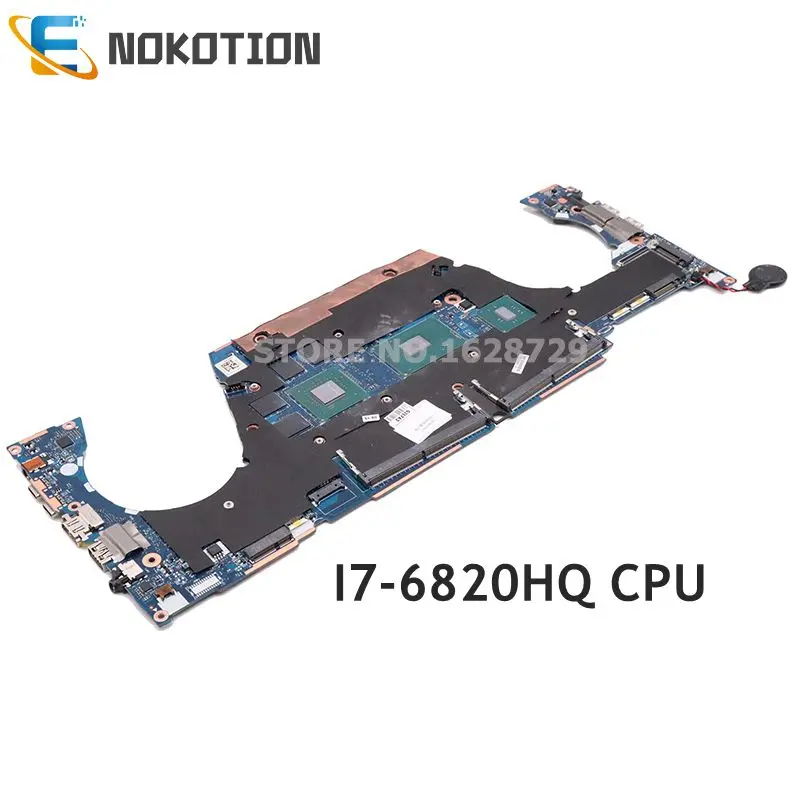 NOKOTION 840932-601 840932-001 аккумулятор большой емкости для hp Zbook 15 G3 Материнская плата ноутбука SR2FU I7-6820HQ APW5U LA-C401P N16P-Q1-A2 графика
