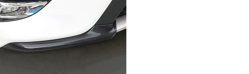 Textura de Fibra Carbono do Carro Apto para Toyota Dwcx Amortecedor Dianteiro Lábio Canto Capa Guarnição Adesivo Abs Camry 2020 2 Pçs 10 Componentes de Chassis