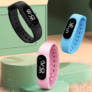 

Temperature Smart Band Kids Smart Bracelet Alarm Reminder Countdown Sport Peeter Waterproof Smart Wrist Band