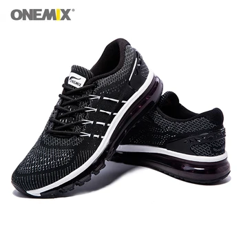 

Onemix Brand Men's Air Running Shoes for Women outdoor sport sneakers Cushion male athletic shoe breathable zapatos de hombre