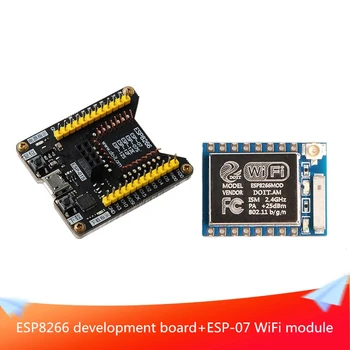 

With ESP8266 Development Board/Test Stand ESP-07 WiFi Module ESP8266 Serial to WiFi Wireless Transmission/Industrial Grade