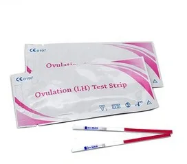 

5PCS ovulation test strip（LH）Pregnancying test PH Test Strip saliva and urine pregnancy Tests strips Early pregnancy paper