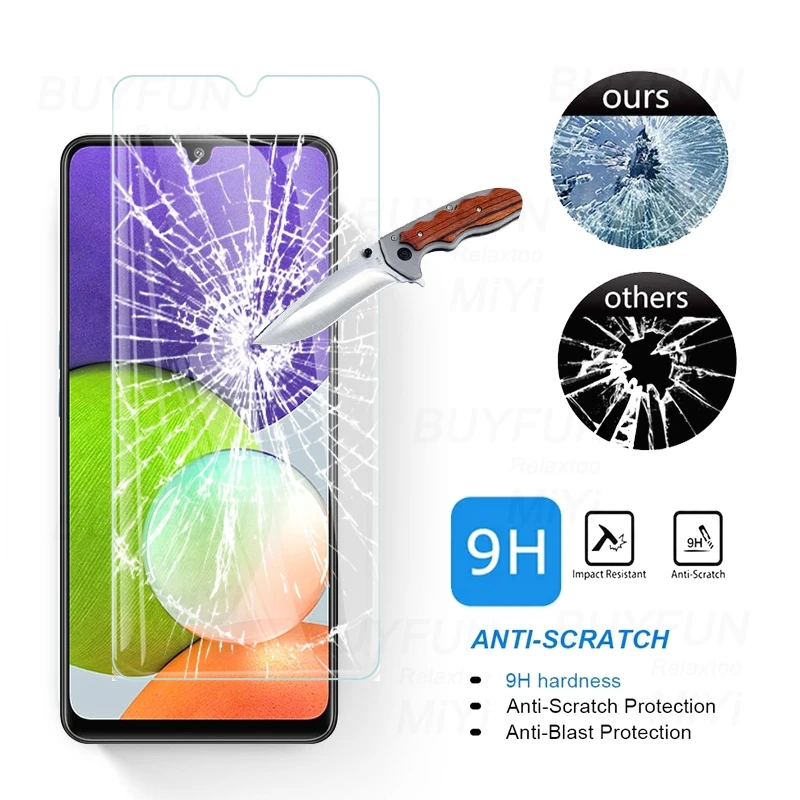 mobile tempered glass Samung A 22 4G Glass 2PCS Protective Glass for Samsung Galaxy A22S 5G A22 2021 4G SM-A225F/DS 6.4" Phone Screen Protectors Film iphone screen protector