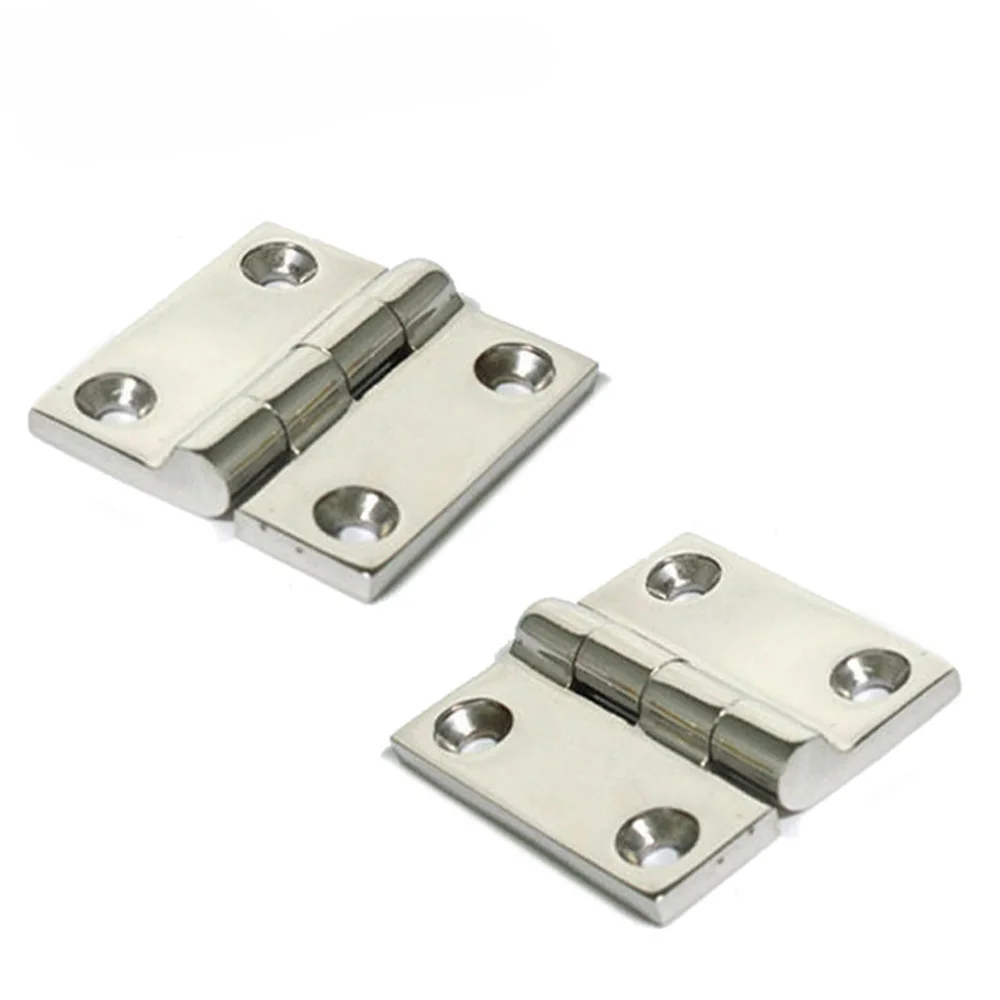 2 шт двери ящика шкафа петли из нержавеющей стали 3,8X3,8 см/1,5X1,5 дюйма