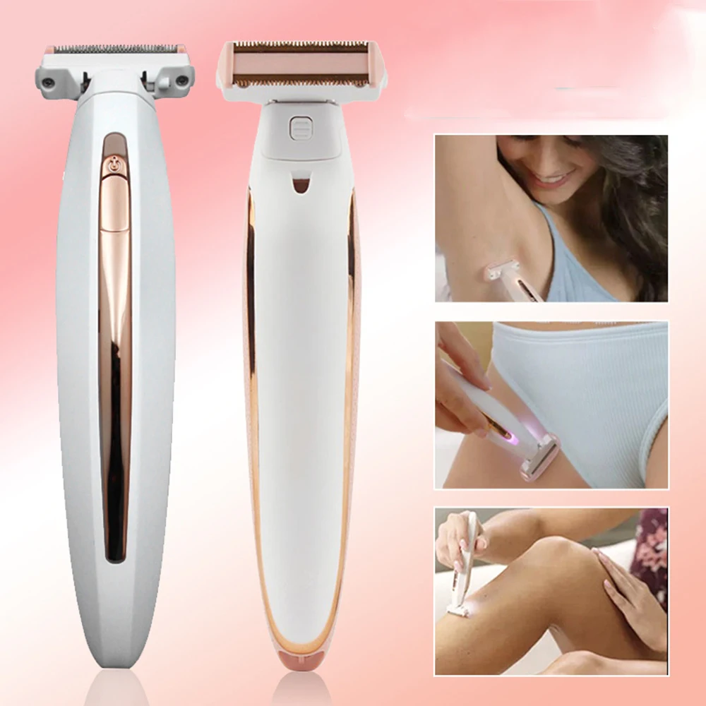 

6 in 1 Rechargeable Electric Bikini Body Trimmer Set Women Portable Facial Hair Removal Shaver Razor Machine Dropshipping