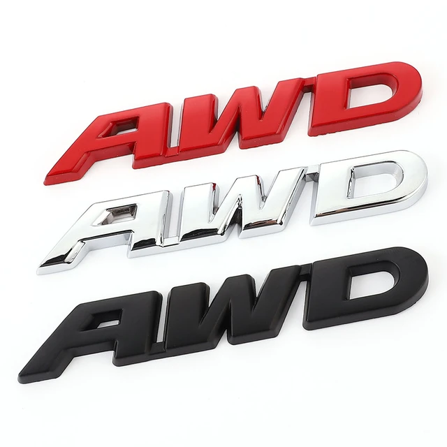  Autocollant D'insigne de Voiture pour Mazda AWD