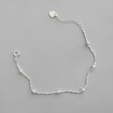 Серебро 925 пробы браслеты для женщин Женские Браслеты Колье bracciali Donna, модный браслет дружбы фенечки ювелирные изделия