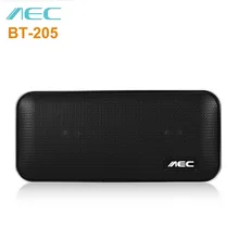 AEC BT-205 Bluetooth динамик портативный мини беспроводной стерео музыкальный плеер Bluetooth 2,1+ EDR громкий динамик с микрофоном Поддержка TF карты