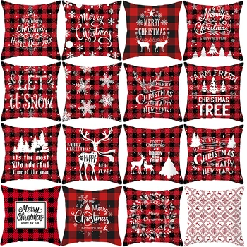 

Merry Christmas Decorations For Home Snowflake Tree Cushion Cover Ornament Christmas Table Decor 2020 Xmas Gift Happy New Year