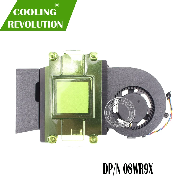 Вентилятор охлаждения процессора и радиатор для Alienware Alpha/Паровая машина R2 (D07U)