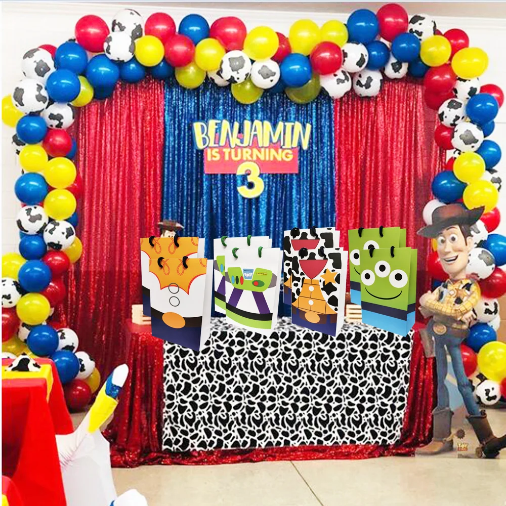 12 шт игрушка yBirthday партия поставок пользу подарочные сумки для детей день