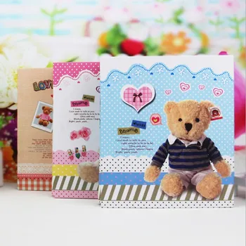 

7 Inch 100 Boxed Photo Album Insert Type 7 Inch Over Plastic Paper Surface Screw Binding 50 Sheets Inside Travel Photo Album