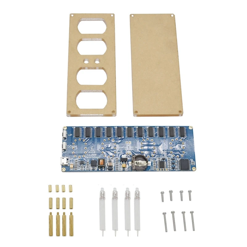 Практичные Diy In12 In 12 Nixie трубки Pcba набор цифровые часы красивый подарок без