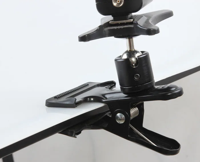 Clip Clamp Holder Mount Universal Metal Standard Ball Head 1/4 Screw Bracket Camera Flash Holder Photography flash holder light clip holder