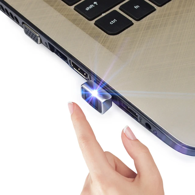 2024 Plus USB Fingerprint Reader Module for Windows10 、11 Hello, Biometric Scanner padlock for Laptops & PC - Image 4