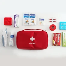 Открытый аптечка портативная медицинская сумка для хранения семейный дорожный аварийный комплект