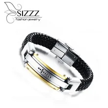 21,5 см длиной 15 мм шириной стиль браслет на заказ индивидуальный Дикий браслет для мужчин