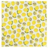 Bright Color Spring Summer Small Square Silk Scarf For Women Female Neck Scarfs Printed Lemon Hair Scarf Girls Kerchief 50X50CM 4